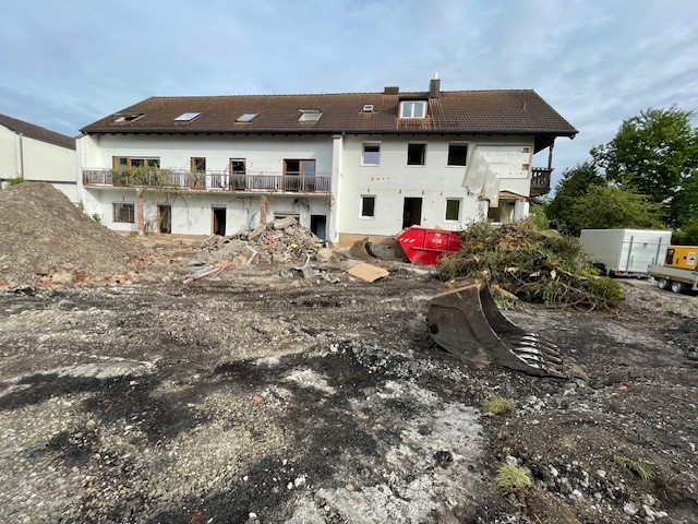 Neubau eines Mehrfamilienhauses